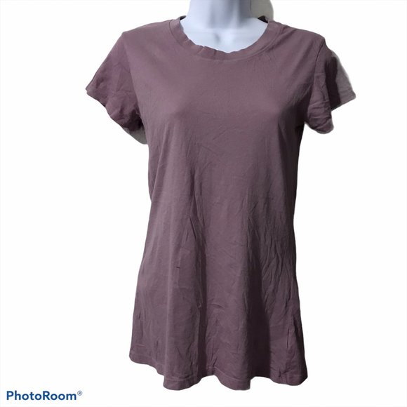 LAmade Tops - LA Made Activewear T-Shirt/Tunic Violet L NWOT